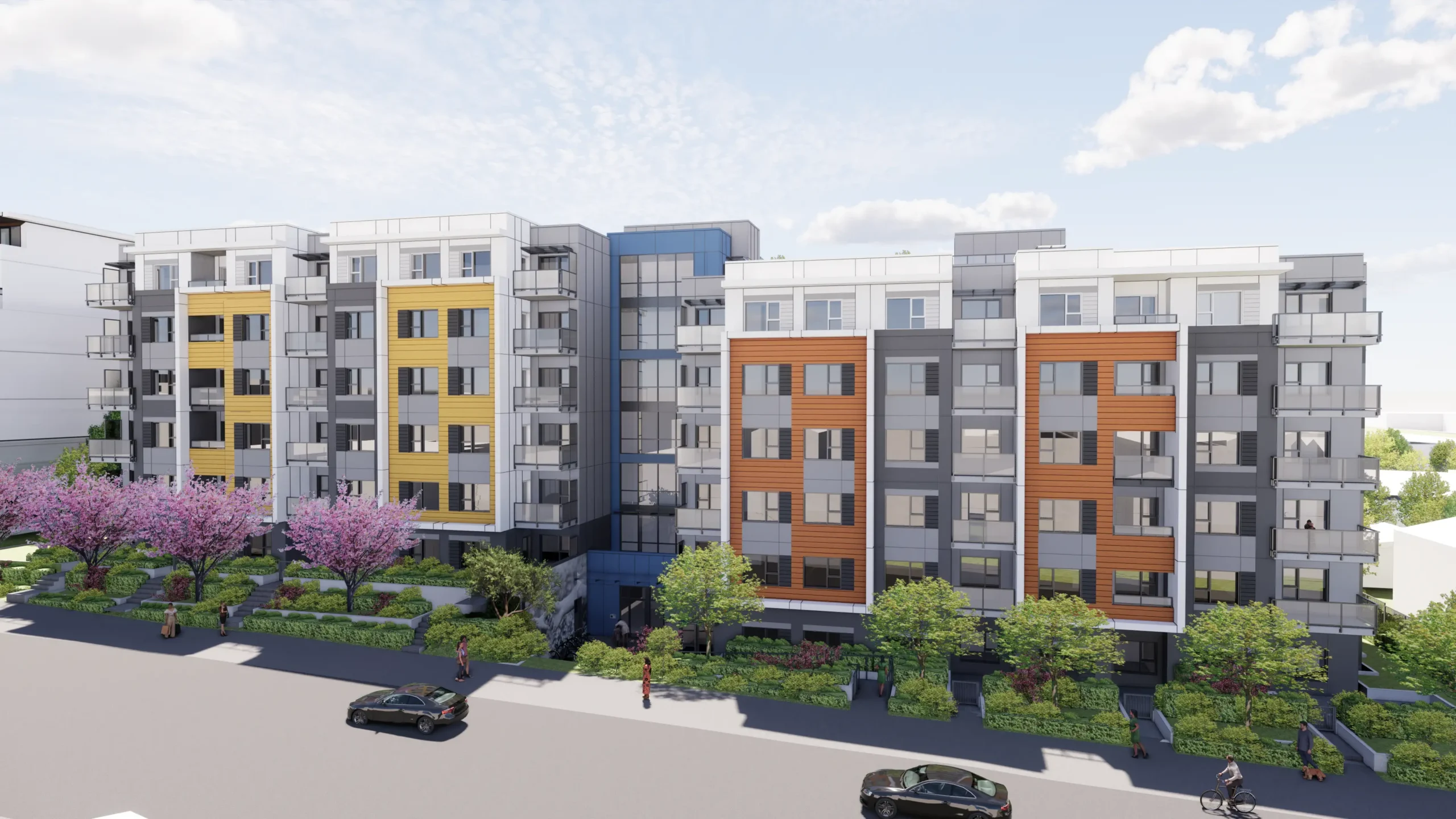 Rendering of Alma Blackwell Housing